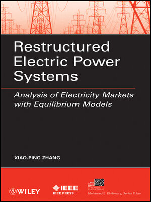 cover image of Restructured Electric Power Systems